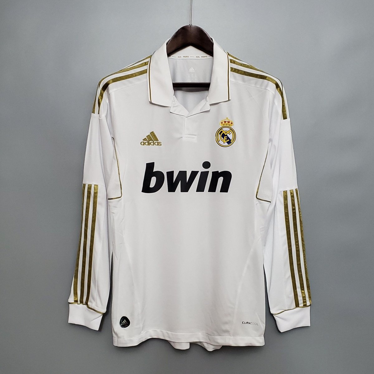 adidas Real Madrid 長袖 Camisa Manga Longa Real Madrid 11/12 Adidas - Branco – DA Sports