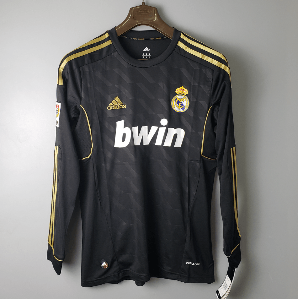 Camisa Manga Longa Real Madrid 2012 Adidas Preto