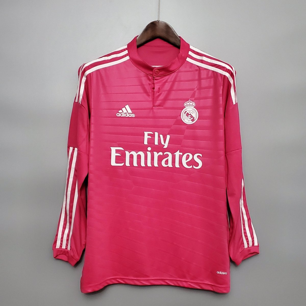 Camisa Manga Longa Real Madrid II 14/15 Adidas - Rosa – DA Sports