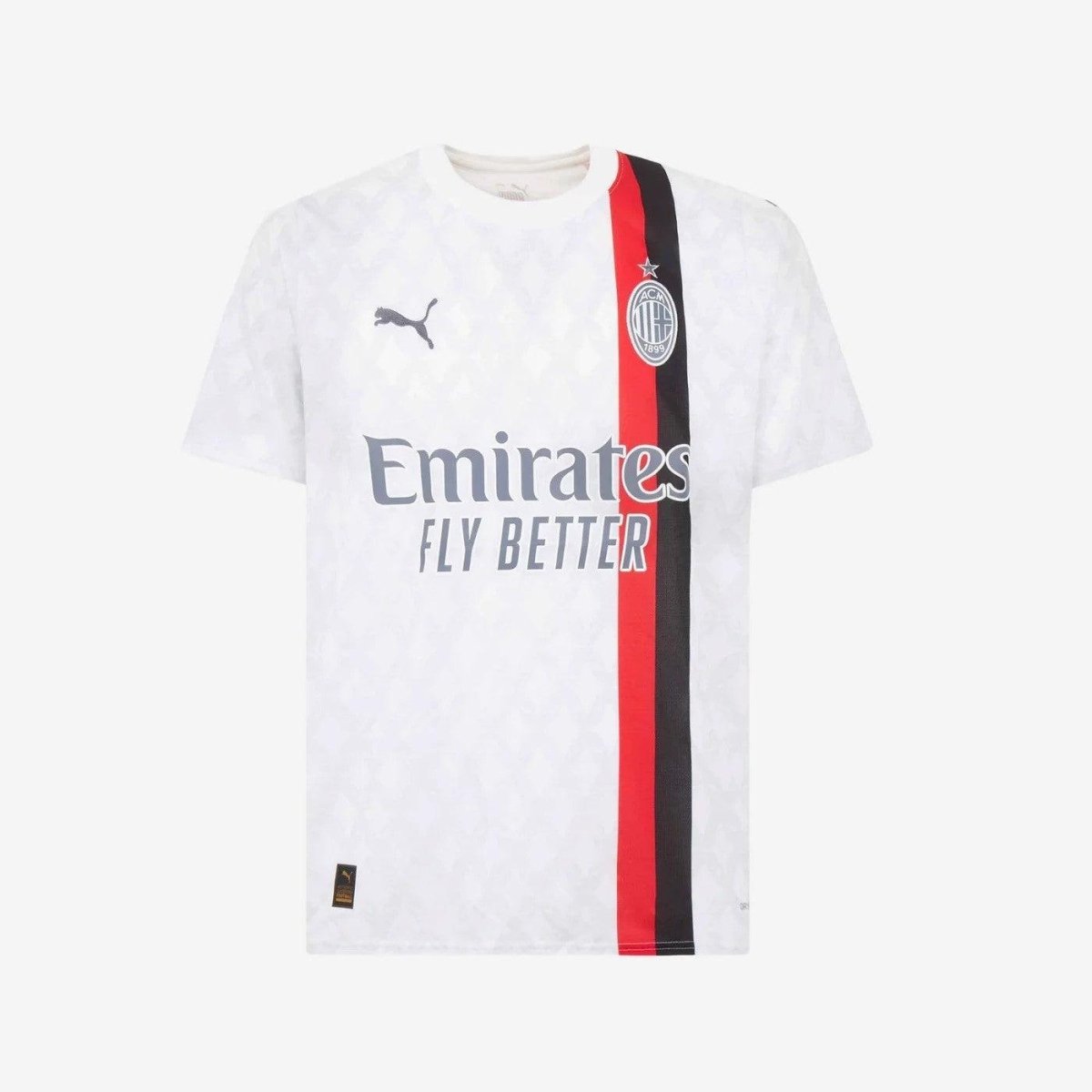 Camisa Milan Away 23/24 s/n° Torcedor Feminina - Branca - DA Sports Oficial