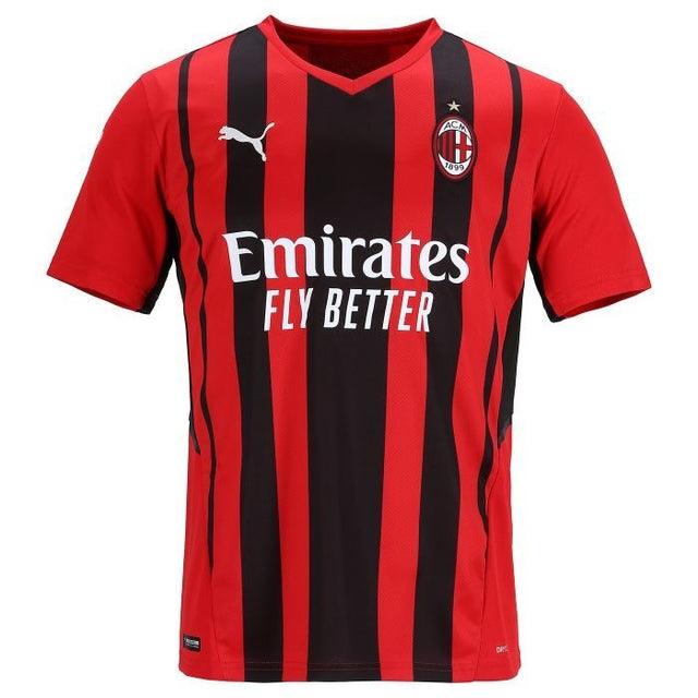 Camisa Milan I 21/22 Puma - Preto e Vermelho - DA Sports Oficial