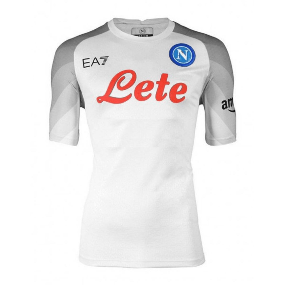Camisa Napoli II 23/24 EA7 - Branca - DA Sports Oficial