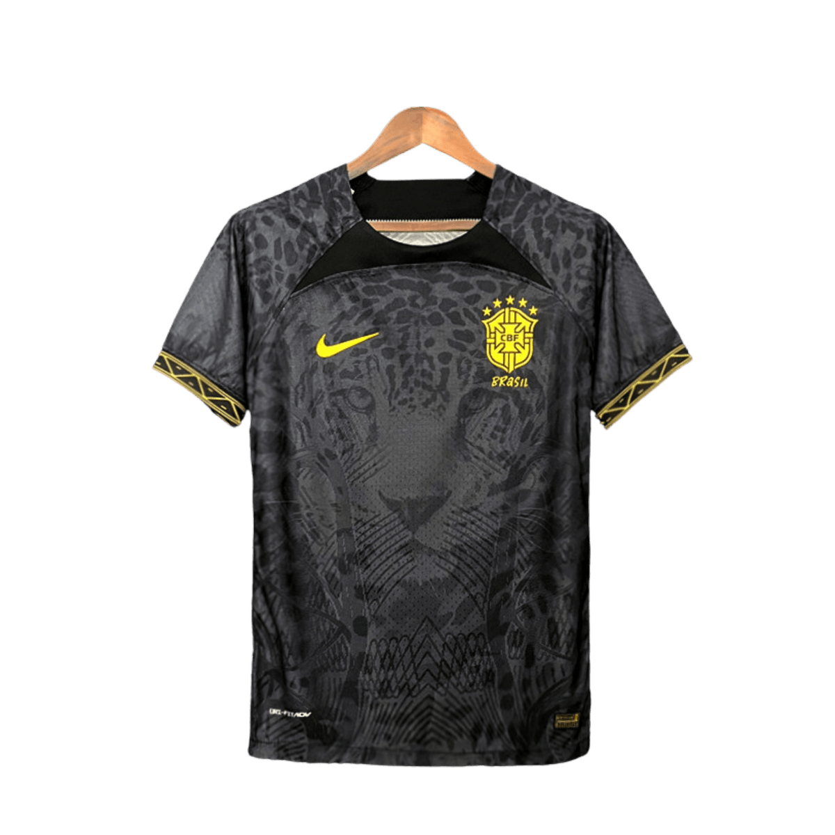 Camisa Pantera Seleção Brasil 2022 Nike - Preto - DA Sports Oficial