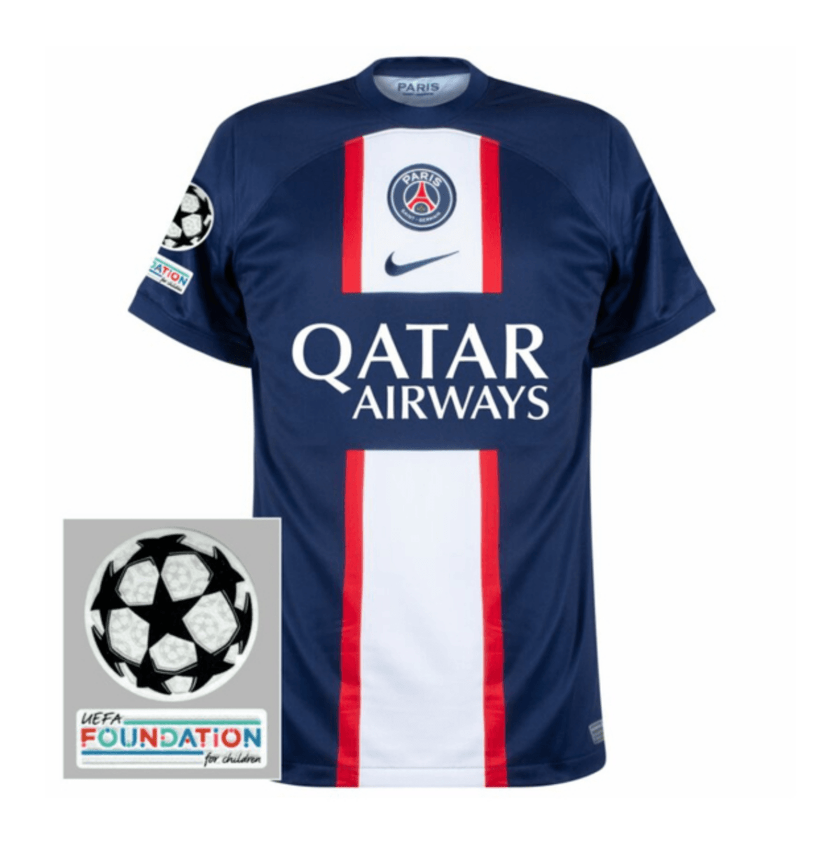 Camisa PSG I [Patch Champions League] 22/23 Nike - Azul – DA
