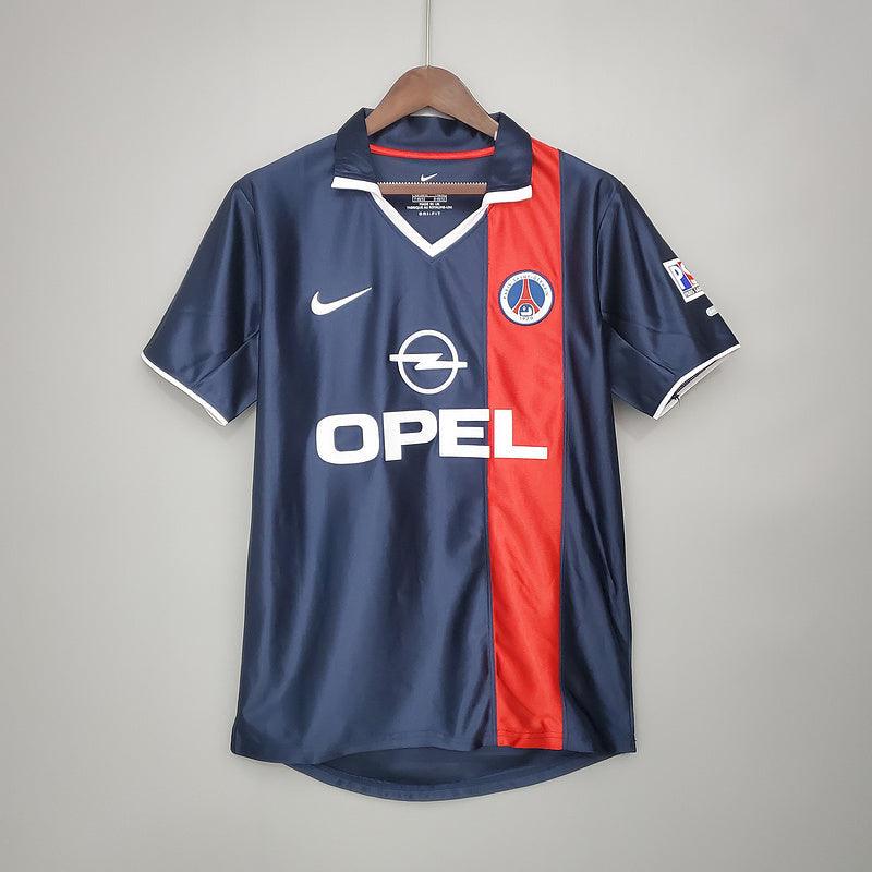 Camisa PSG Retrô 2001/2002 Azul e Vermelha - Nike – DA Sports Oficial