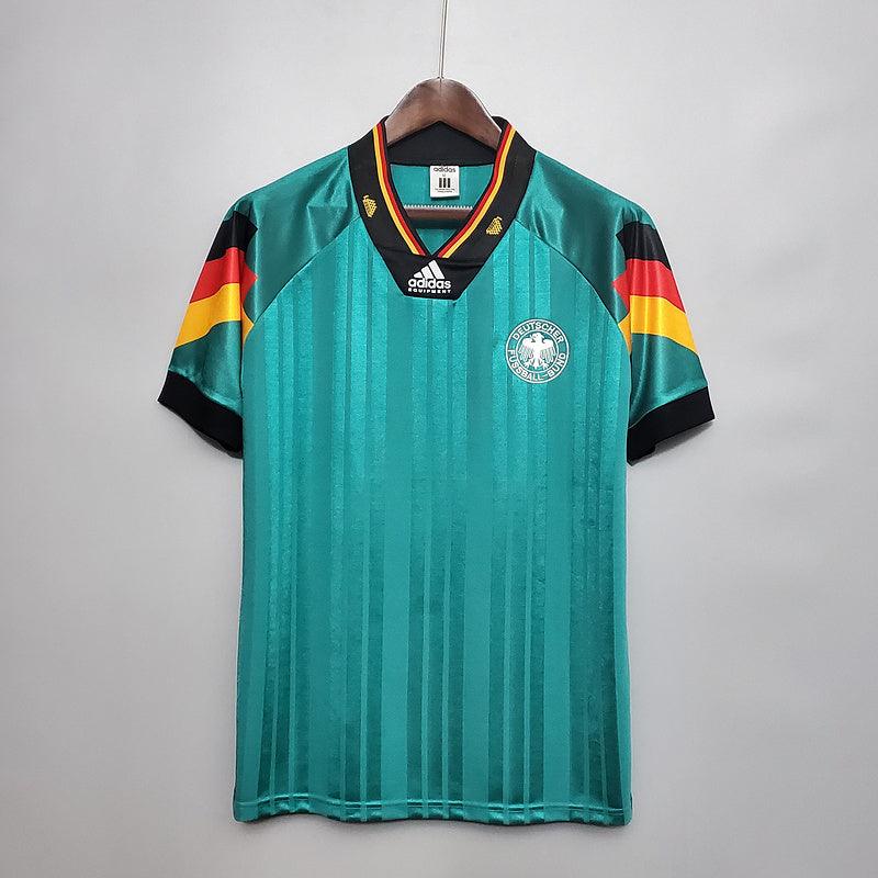 ドイツ代表 1992年 アウェイ ユニフォーム グリーン レトロ adidas Camisa Seleção Alemanha Retrô 1992 Verde - Adidas – DA Sports Oficial