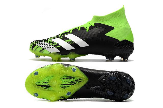 Chuteira Campo Adidas Predator Mutator .1 FG Black/Green - Cano Alto - DA Sports Oficial