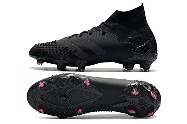 Chuteira Campo Adidas Predator Mutator .1 FG Black/Pink - Cano Alto - DA Sports Oficial