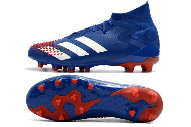 Chuteira Campo Adidas Predator Mutator .1 FG Blue/Red - Cano Alto - DA Sports Oficial