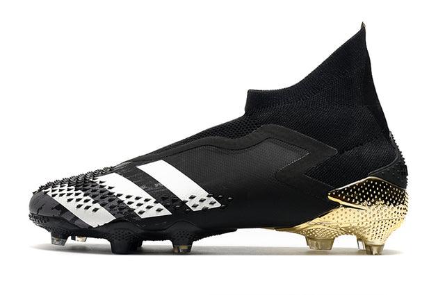 Chuteira Campo Adidas Predator Mutator FG + Black/Gold - Cano Alto - DA Sports Oficial