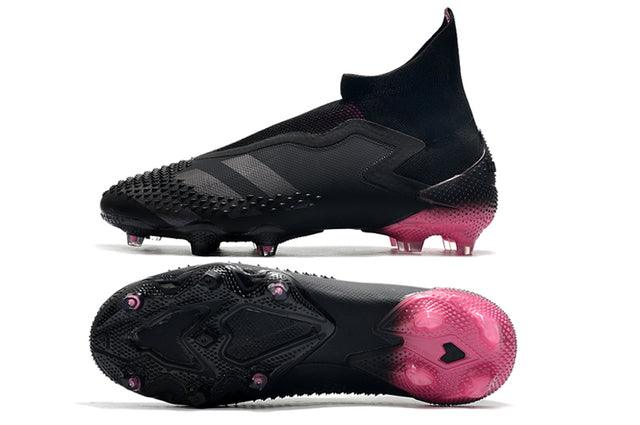 Chuteira Campo Adidas Predator Mutator + FG Black/Pink - Cano Alto - DA Sports Oficial
