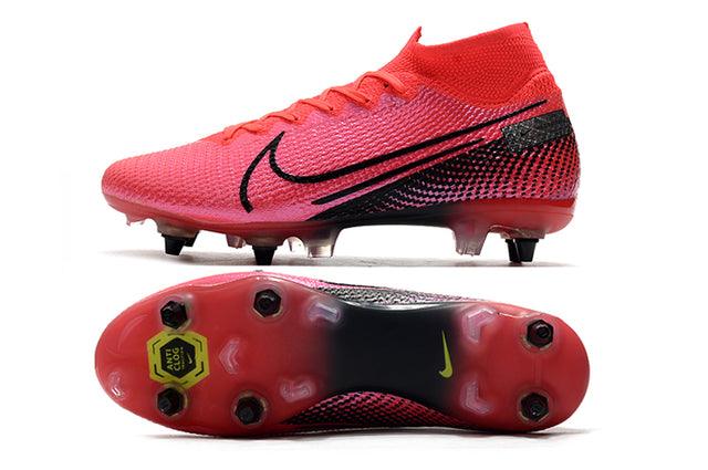 Chuteira Campo Nike Mercurial Superfly 7 Elite SG - PRO Anti Clog Red Limited - Cano Alto - DA Sports Oficial