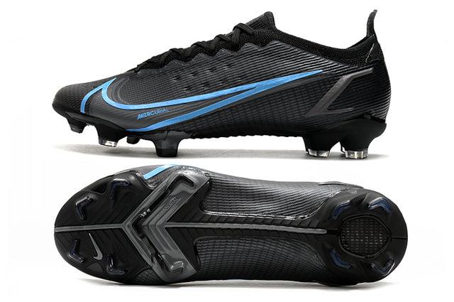 Chuteira Campo Nike Mercurial Vapor 14 Elite FG Black/Blue - Low - DA Sports Oficial
