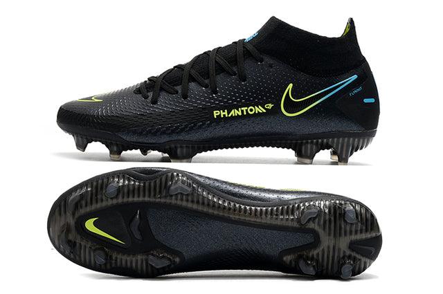 Chuteira Campo Nike Phantom GT Elite Dynamic Fit FG Black - Cano Alto - DA Sports Oficial