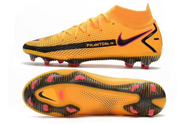 Chuteira Campo Nike Phantom GT Elite Dynamic Fit FG Orange - Cano Alto - DA Sports Oficial