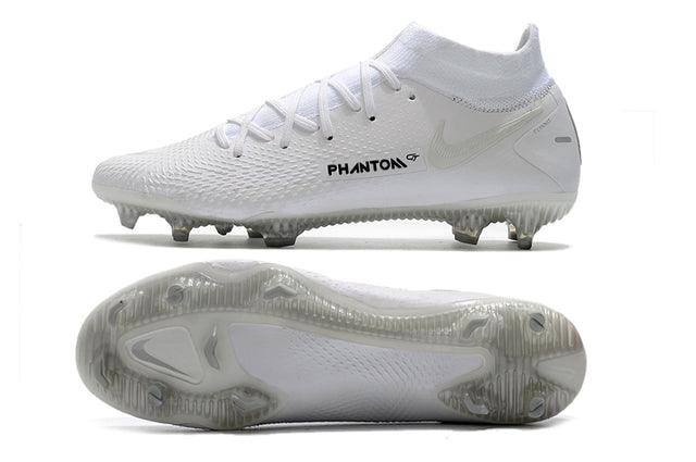 Chuteira Campo Nike Phantom GT Elite Dynamic Fit FG White - Cano Alto - DA Sports Oficial