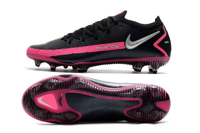 Chuteira Campo Nike Phantom GT Elite FG Black/Pink - Low - DA Sports Oficial
