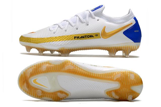 Chuteira Campo Nike Phantom GT Elite FG Gold - Low - DA Sports Oficial
