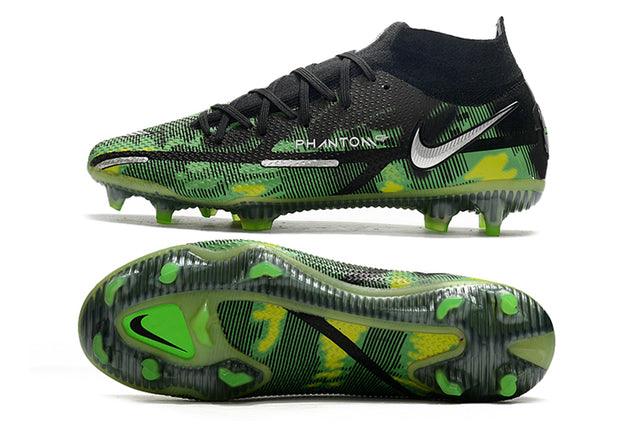 Chuteira Campo Nike Phantom GT2 Elite FG Green Turtle - Cano Alto - DA Sports Oficial