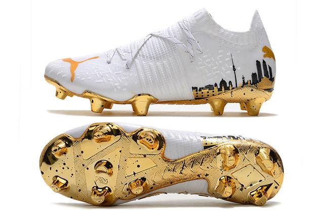 Chuteira Campo Puma Future Z FG White/Gold - DA Sports Oficial