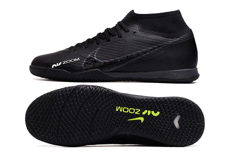 Chuteira Futsal Nike Air Zoom Superfly 9 TF - All Black - Cano Alto - DA Sports Oficial