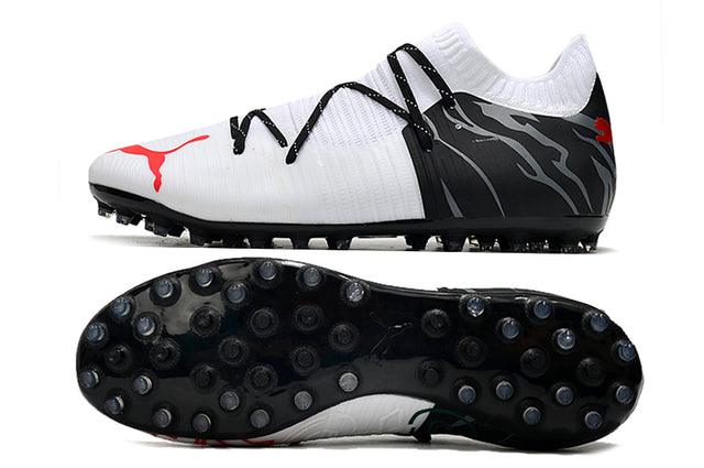 syyra③ Chuteira Society Puma Future Z FG White/Black – DA Sports Oficial