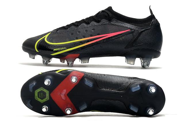 Nike Campo Mercurial Vapor XIV Elite SG PRO Anti Clog - Black/Yellow - DA Sports Oficial