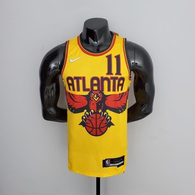 Regata Atlanta Hawks 75th Anniversary Masculina - Amarela - DA Sports Oficial