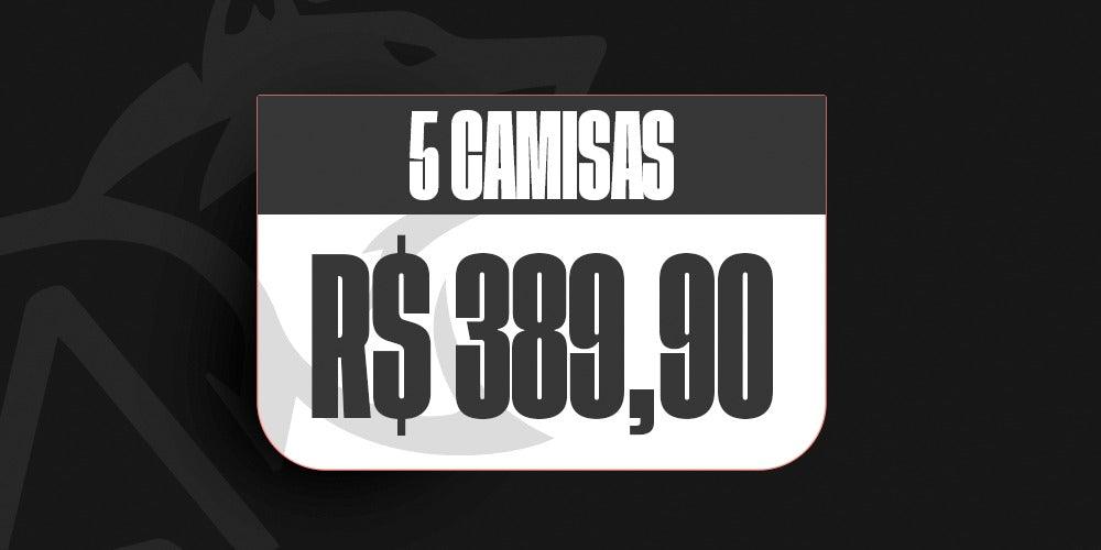 Promoção 5 camisas - DA Sports Oficial