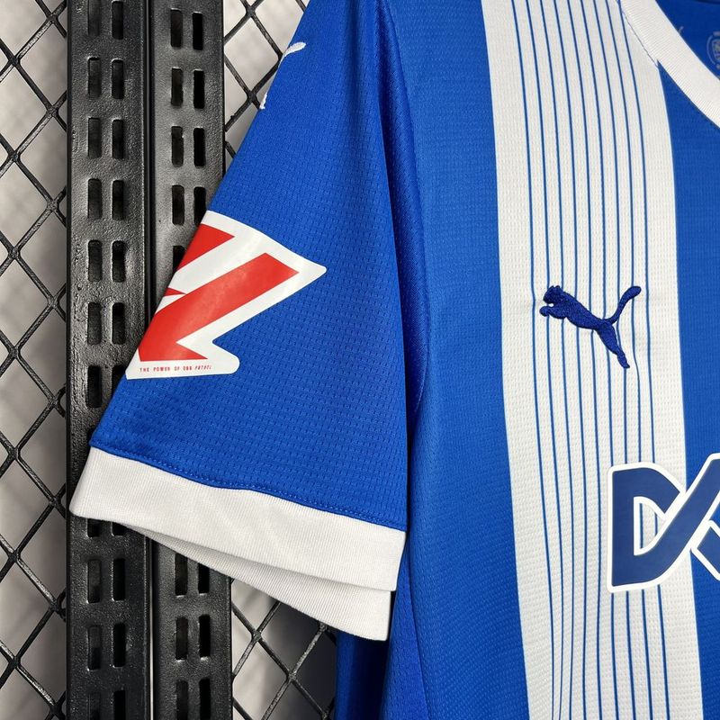 Camisa do Alavés I 24/25 Branca e azul