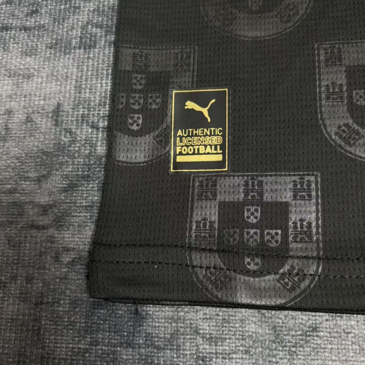 Conjunto Infantil Portugal Pantera Negra 2025/26