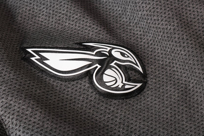 Conjunto Nike NBA Therma Flex Charlotte Hornets Preto Treino