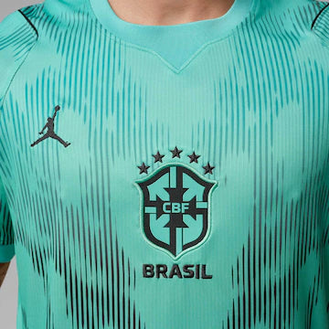 Camisa de Goleiro Brasil Jordan 2026/27 Torcedor Masculina
