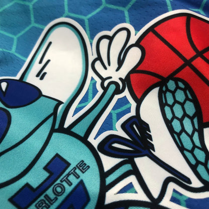 Short Charlotte Hornets City Edition Diamante 75th