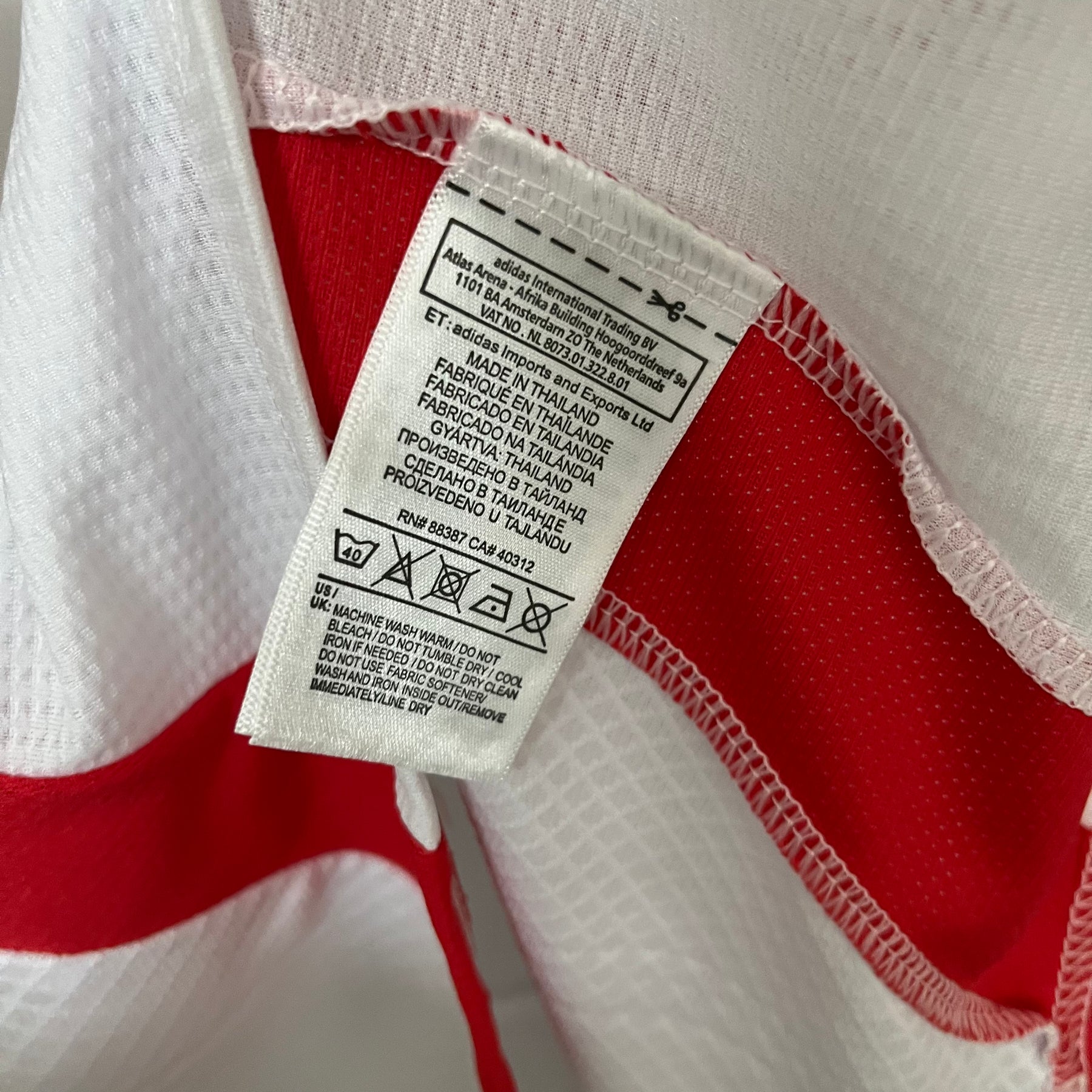 Camisa Fullham I 24/25 Adidas - Branca