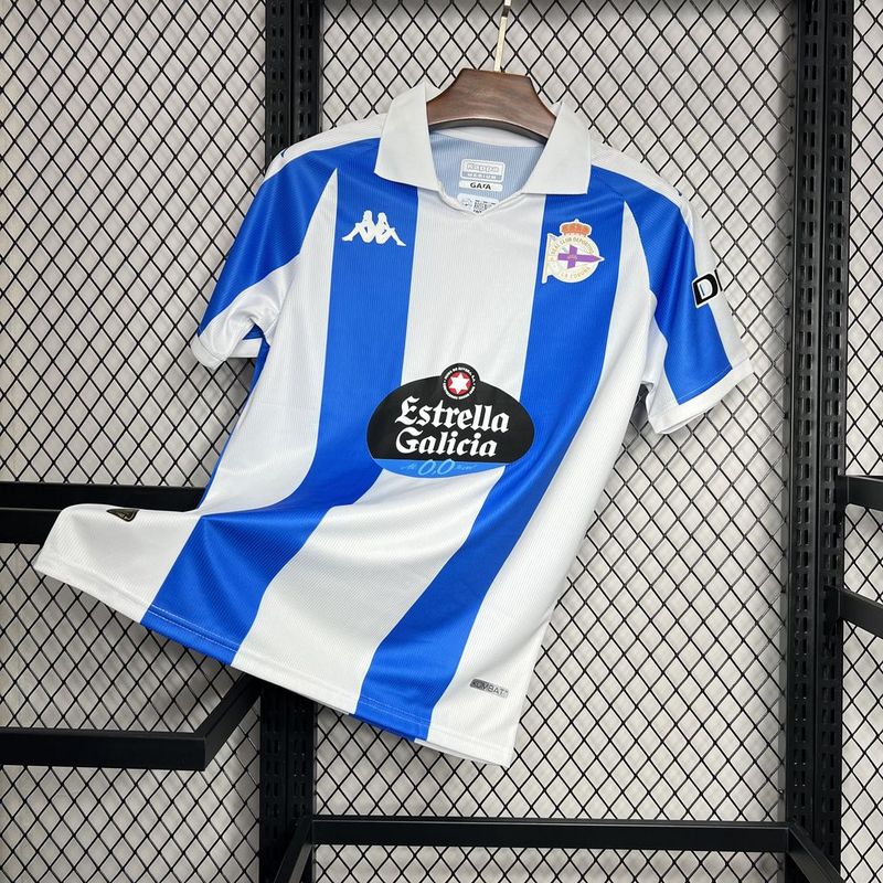 Camisa do Deportivo de la Coruna Home  24/25