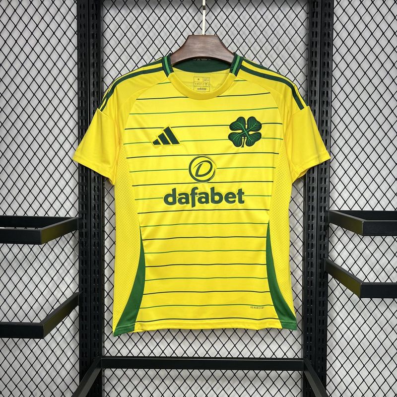 Camisa Celtic Away 24/25 s/n° Amarela