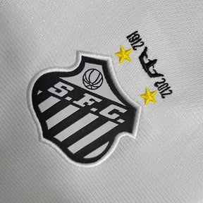 Kit infantil Santos 2012 Retrô - Branca Nike Neymar