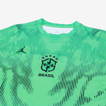 Camisa de Goleiro Brasil Jordan 2026/27 Torcedor Feminina