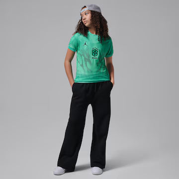 Conjunto infantil Goleiro Brasil Jordan 2026/27