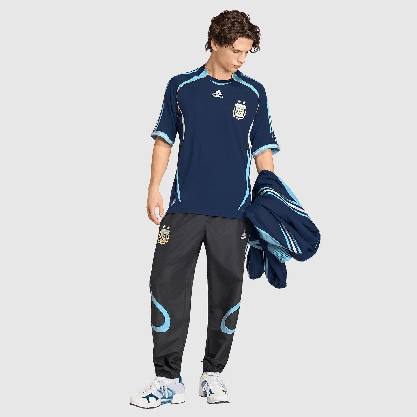 Camisa Seleção Argentina Retrô 2006 Azul - Adidas