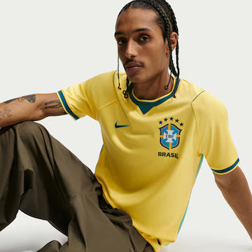 [PRONTA ENTREGA] Camisa Brasil Home 2026 Amarela - Torcedor