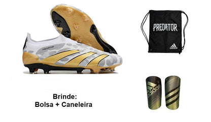 Chuteira Campo Adidas Predator Laceless Tongue 2 FG - DA Sports
