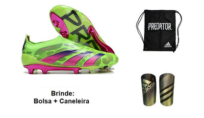 Chuteira Campo Adidas Predator Laceless Tongue FG - DA Sports
