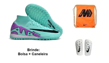Chuteira Society Infantil Nike Air Zoom Mercurial Superfly 9 TF - DA Sports