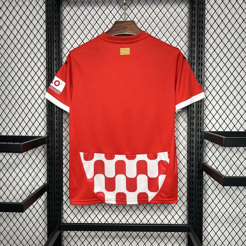 Camisa Girona I 24/25  Puma - Vermlha e Branco