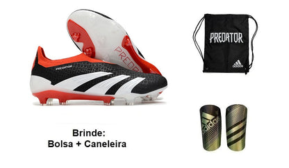 Chuteira Campo Adidas Predator Laceless Tongue FG - DA Sports