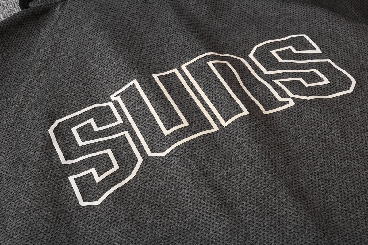 Conjunto Nike NBA Therma Flex Phoenix Suns Preto Treino