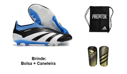 Chuteira Campo Adidas Predator Laceless Tongue 2 FG - DA Sports