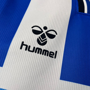 Camisa do Málaga I 2025  -Branca e azul
